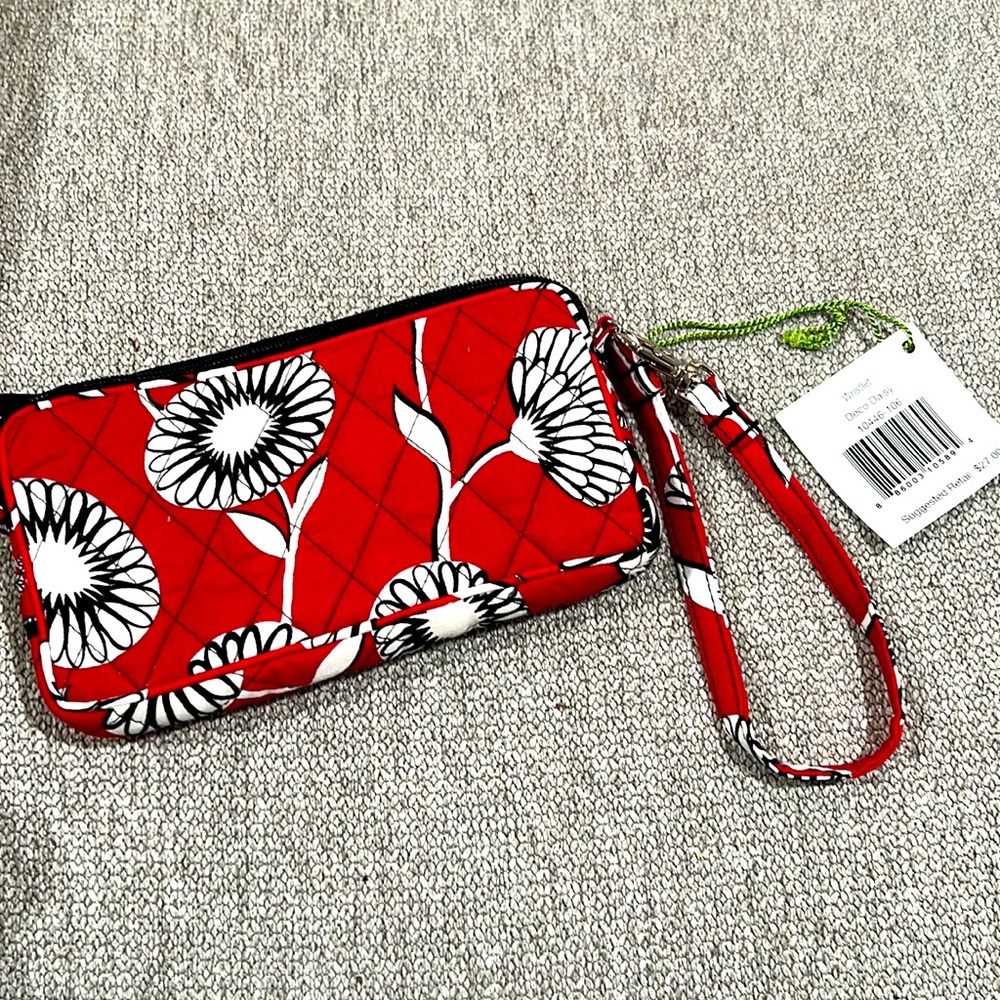 Vera Bradley - Deco Daisy wristlet - NWT